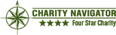 Charity Navigator Logotipo de la organización benéfica de cuatro estrellas