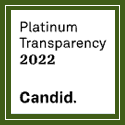 Logotipo sincero de transparencia platino 2022